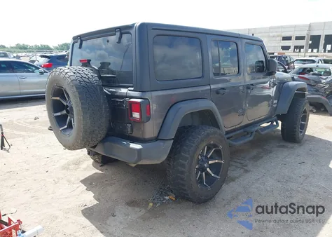 2018 Jeep Wrangler Unlimited Sport S 4X4 from USA, damaged, VIN 1C4HJXDG5JW107866